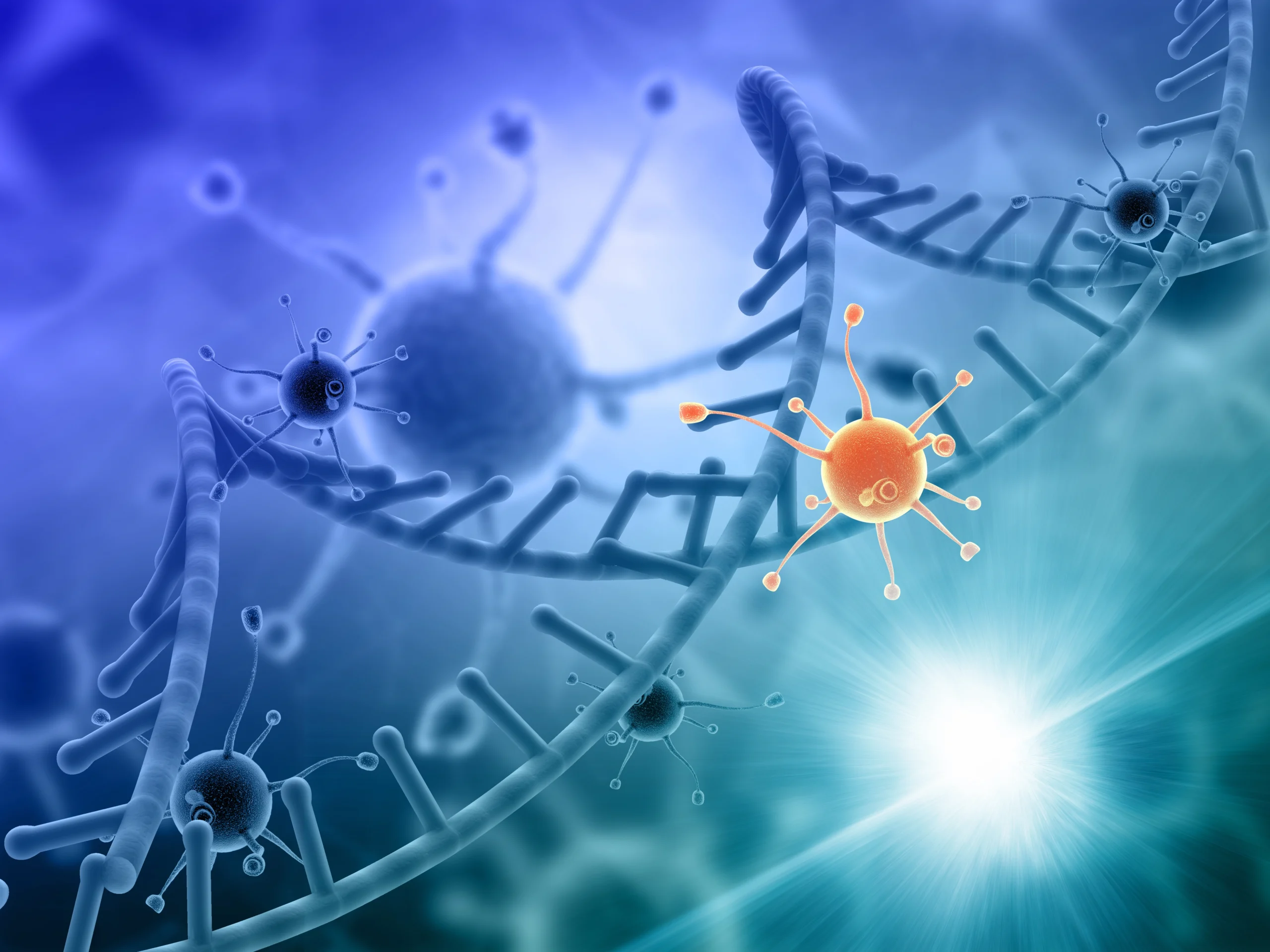 Regenerative medicine journey illustrating cellular repair and advanced healing therapies