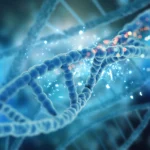 DNA illustration representing the latest advances in regenerative medicine and stem cell therapy